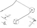 0311-980044 Aero (OEM) Easy Cover Double Bow Assembly  10'-18'